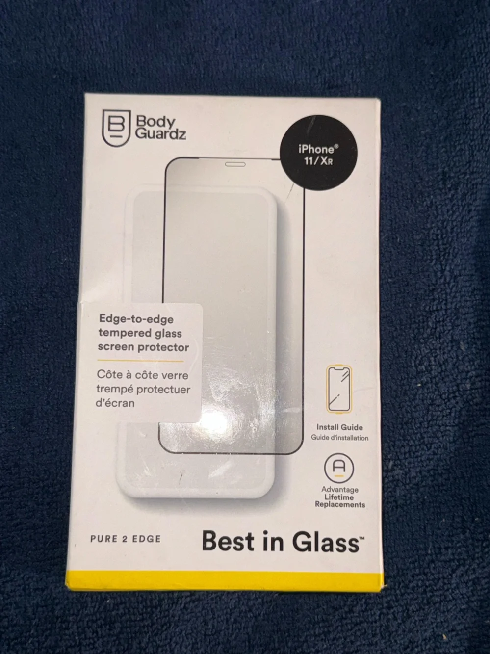 Tempered Glass Screen Protector for iPhone 11/XR - Clear